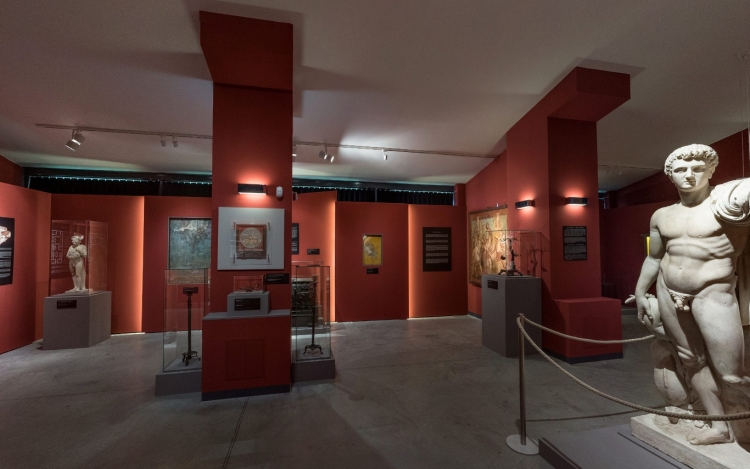 Gömbpanorámákon keresztül is megnézhetjük a Pompei kiállítást