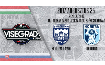 Visegrád Kupa: Fehérvár AV19 és a HK Nitra