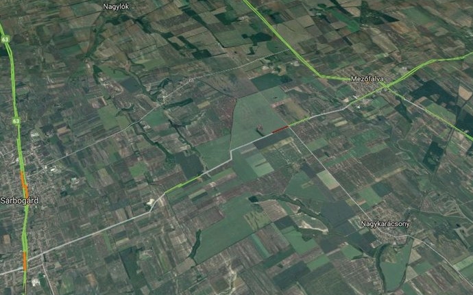 Halálos baleset történt Sárbogárd és Mezőfalva között - teljes az útzár