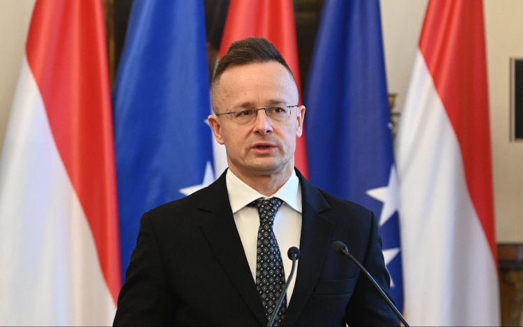 Szijjártó Péter szerint az ukránok támogatják a TISZA Pártot