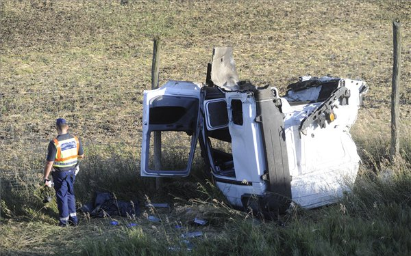 Több kamion ütközött az M3-ason, egy ember meghalt