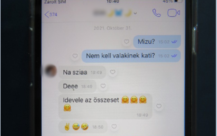 Netes üzenetekben intézte a drogügyeket